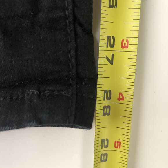 Ci Sono Denim Collection Black Women's Distressed Jeans Size 11 - Picture 8 of 15